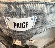 Paige denim women’s ultra hi rise Cindy ankle straight leg jean in Gray Meadow 32