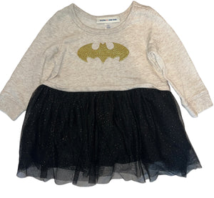 Junk Food for Gap baby batgirl tutu dress tunic top 18-24m