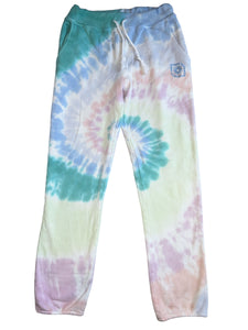 Daydreamer women’s 2pc La Eye tie dye shrunken hoodie & jogger set S