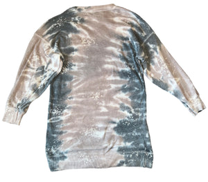 Vintage Havana women’s tie dye bleached sweatshirt tunic S