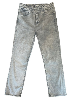 Paige denim women’s ultra hi rise Cindy ankle straight leg jean in Gray Meadow 32