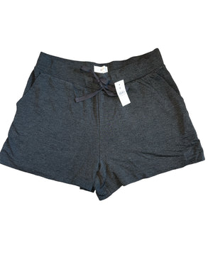 Lou & Grey women’s super soft lounge pocket shorts L NEW