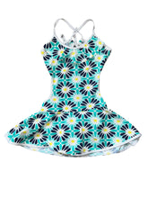 Mia Belle toddler girls Floating on the Water swim dress 4T-5T