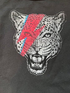 Prince Peter girls Bowie leopard graphic pullover sweatshirt XL(14)
