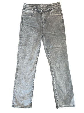 Paige denim women’s ultra hi rise Cindy ankle straight leg jean in Gray Meadow 31