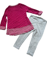 Splendid toddler girl 2pc dots and stripes pants set 2T