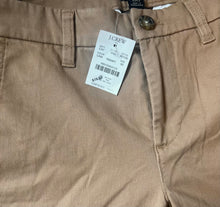 J Crew women’s high-rise girlfriend chino pants in camel size 00 NEW