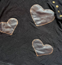 Random Hearts baby girl studded mesh hearts top 3-6m