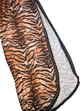 Peixoto women’s strapless smocked tiger print open leg jumpsuit XS NEW