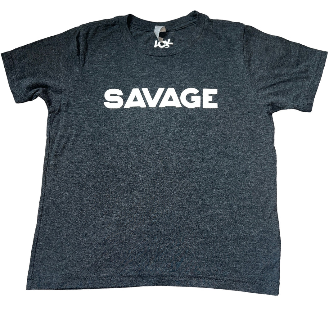 LCK by Stoopher boys Savage graphic tee S(6-7)