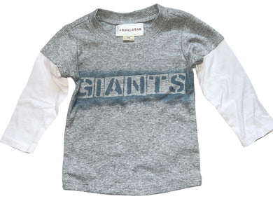Bling Affair baby boys Giants layered tee shirt 6m