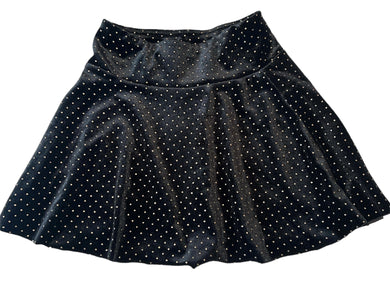 Rockets of Awesome girls velour studded mini skirt 8