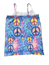 Kurve by Idea girls peace sign seamless cami ONE SIZE (4-6x)