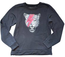 Prince Peter girls Bowie leopard graphic pullover sweatshirt XL(14)