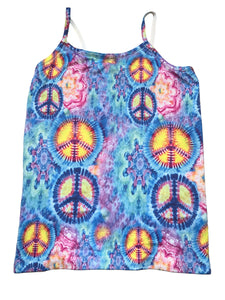 Kurve by Idea girls peace sign seamless cami ONE SIZE (4-6x)