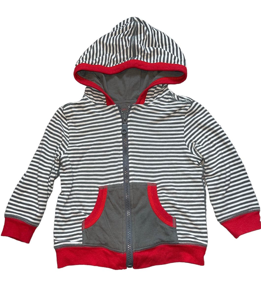 Splendid Littles baby boy striped zip hoodie 24m