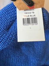 Appaman Kids Haze knit beanie hat in True Blue L(5-7 yrs) NEW