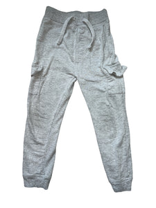 Mish Boys heather gray tapered lounge cargo pants 6