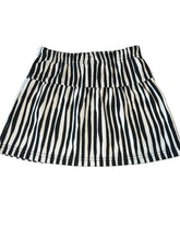 Rockets of Awesome girls french terry striped mini skirt 8