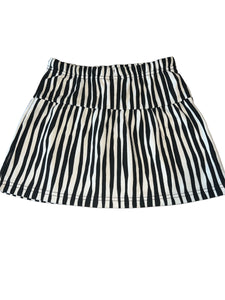 Rockets of Awesome girls french terry striped mini skirt 8