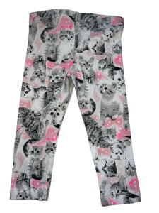 Circo baby girls kitten print leggings 18m