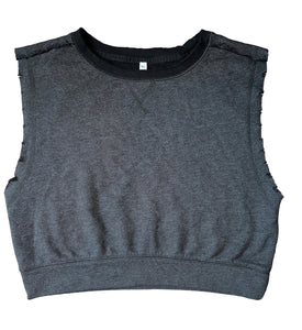 Free People FP Movement Kick It sleeveless cropped sweatshirt XS