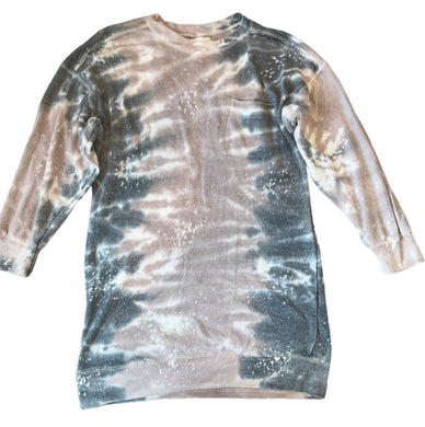 Vintage Havana women’s tie dye bleached sweatshirt tunic S