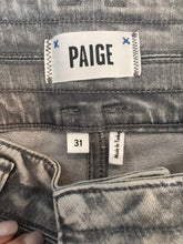 Paige denim women’s ultra hi rise Cindy ankle straight leg jean in Gray Meadow 31