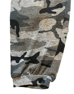 YD Love Your Clothes girls knit camouflage jumpsuit 9-10