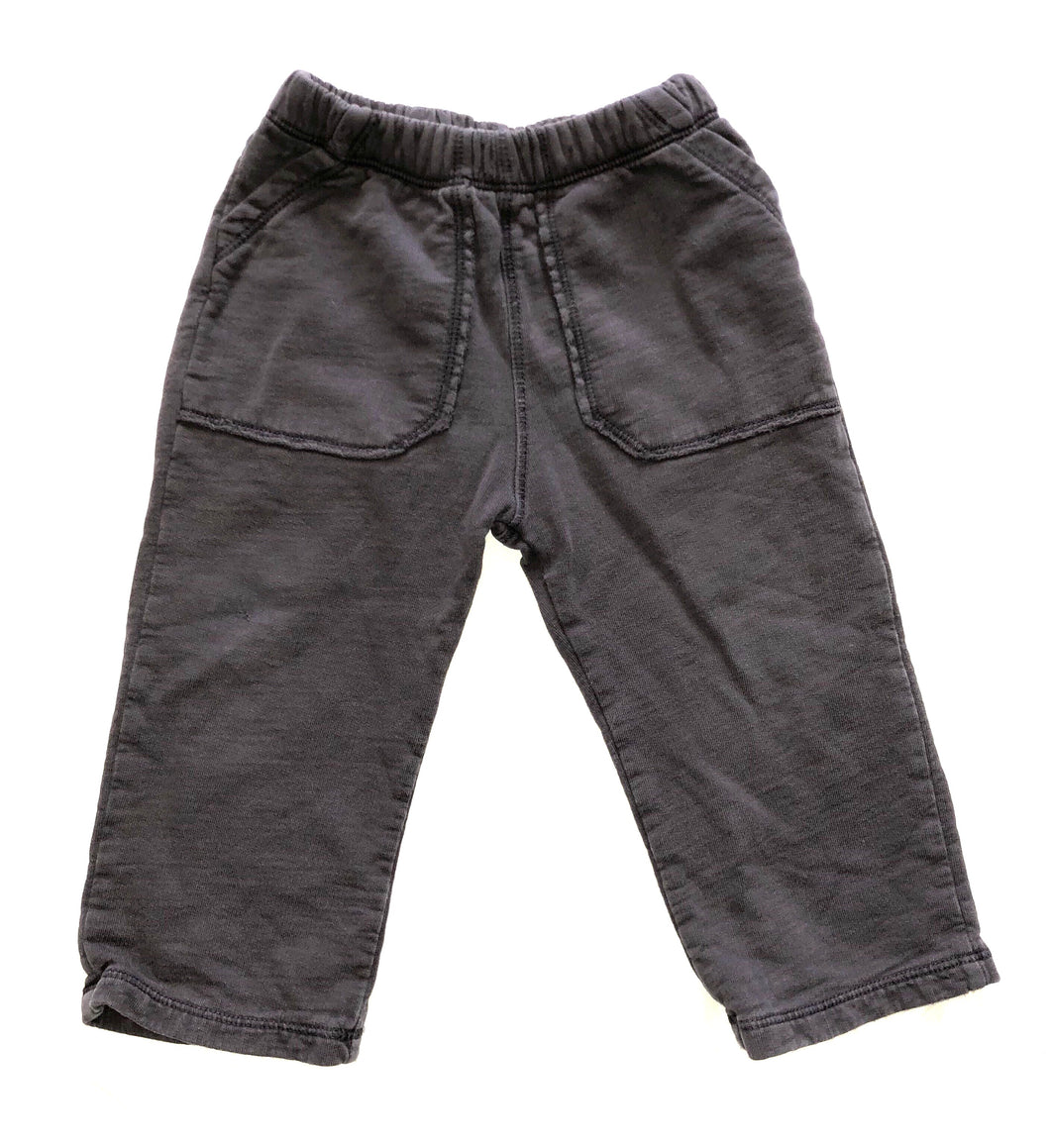 Charlie Rocket baby boy grey pocket sweats 18-24m