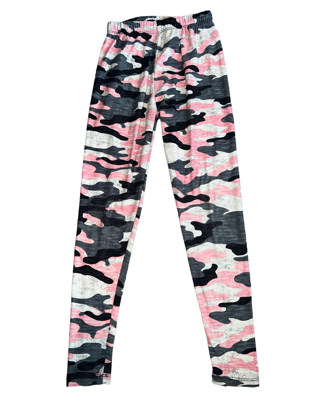Suzette girls comfy camouflage leggings S(7)