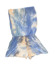 Cheryl Creations Kids tie dye strapless romper M(10-12)