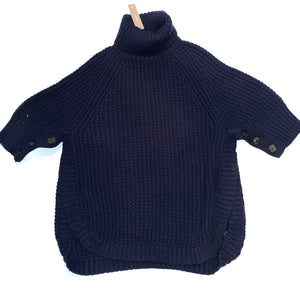 J Crew women’s split side chunky turtleneck sweater XS NEW