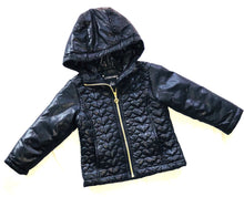 Rothschild toddler girls quilted heart hooded fall jacket 3T