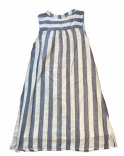 THML women’s striped embroidered sleeveless tassel dress XS NEW
