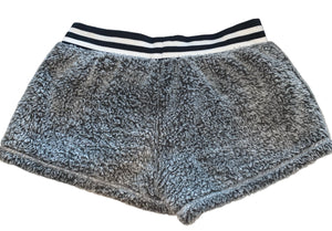 PJ Salvage women’s/junior’s high pile fuzzy fleece sherpa lounge shorts XS