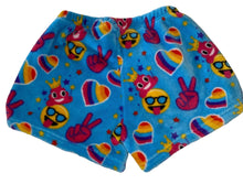 Heartbreaker girls plush blanket fleece emoji shorts 8/10