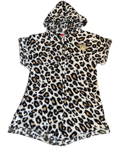 Made With Love and Kisses girls blanket fleece lounge one piece romper 10/12