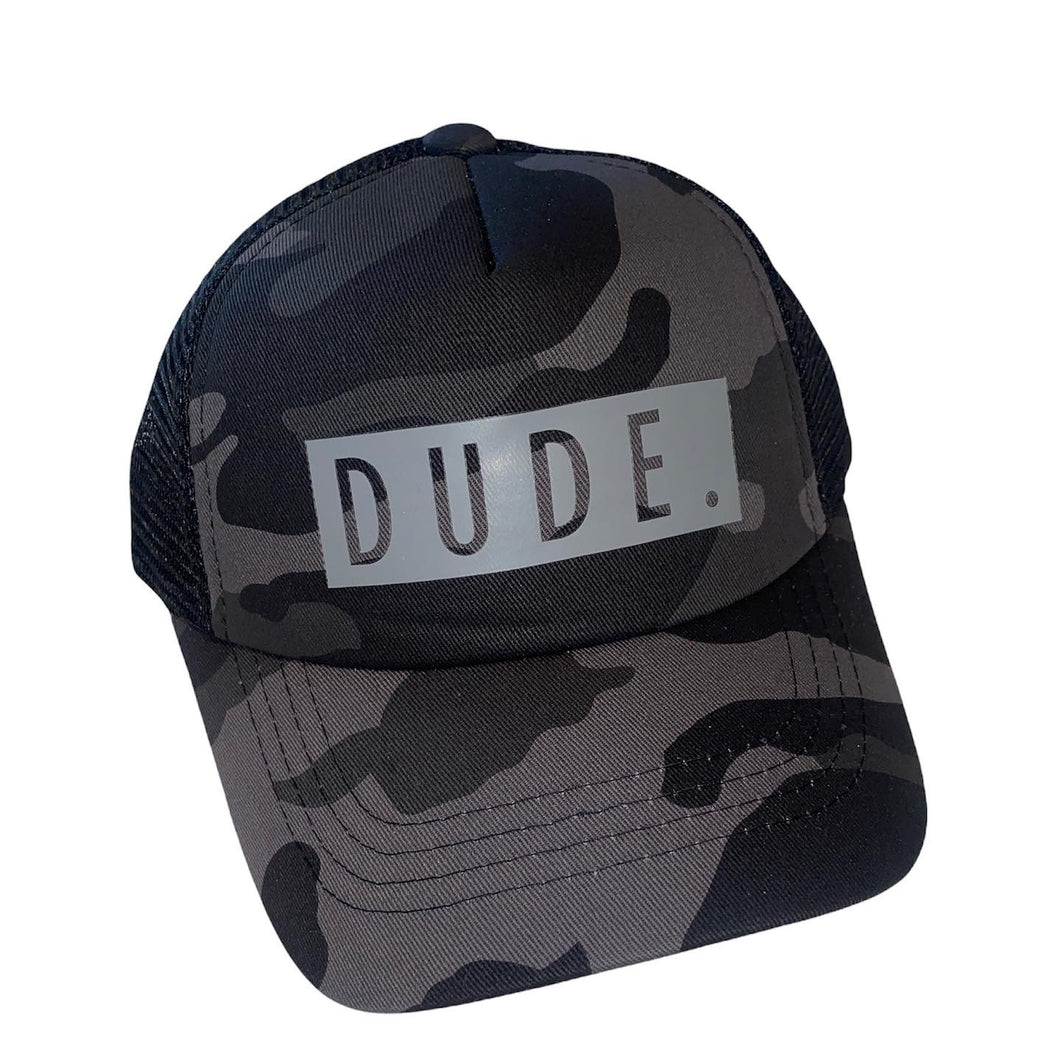Tiny Trucker Co. Dude camouflage hat - Toddler NEW