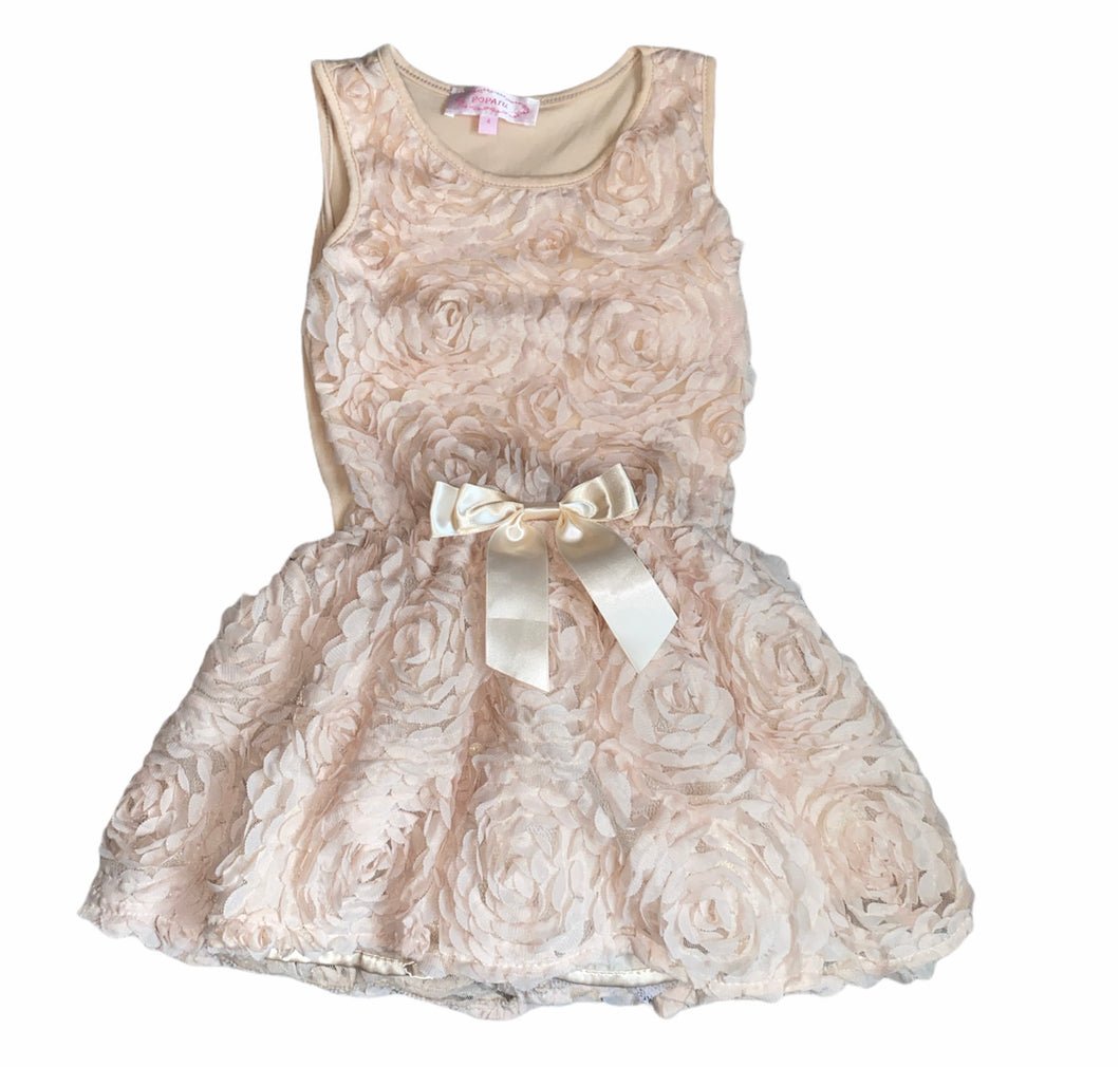 Popatu girls rosette party special occasion dress 4