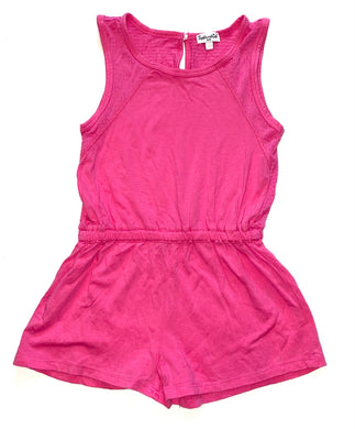 Splendid girls tank romper with button closure 4-5
