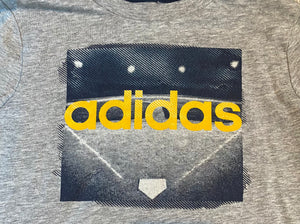 Adidas boys long sleeve baseball graphic logo tee  7
