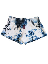Hardtail Kids Girls tie dye low rise terry shorts M(10-12)