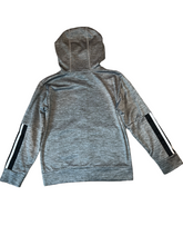 Adidas boys tech fleece lined color block zip hoodie S