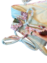 Submarine girls Spring floral  print bikini 6 NEW