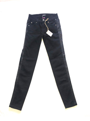 Pinc Premium girls tuxedo stripe skinny jeans 8 NEW