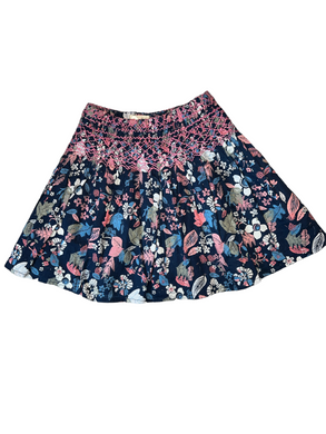 Peek girls floral embroidered mini skirt XS(4/5)