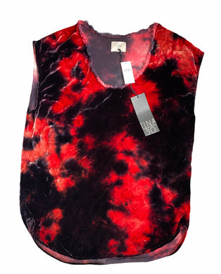 Tina Jo for Anthropologie women’s velvet tie dye tank top XS NEW