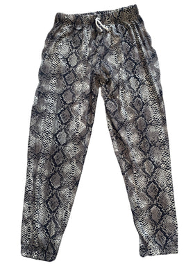 Cheryl Creations Kids girls snake print joggers XL(16)