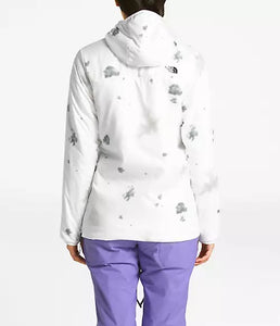 Northface women’s Vinny Ventrix Pullover Jacket in White Snowcamito print S NEW